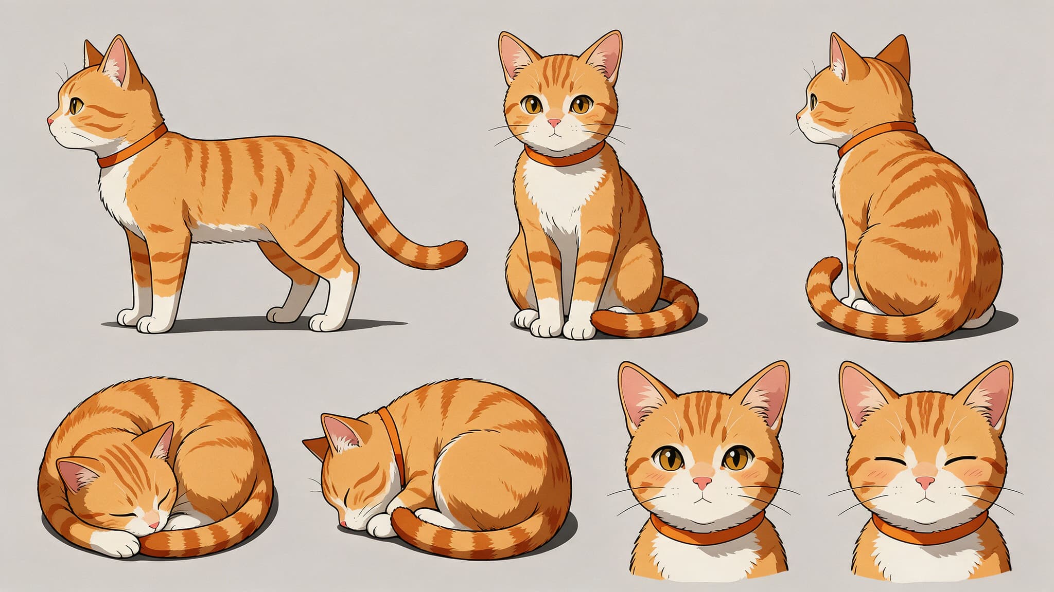 Mikan – Model sheet
